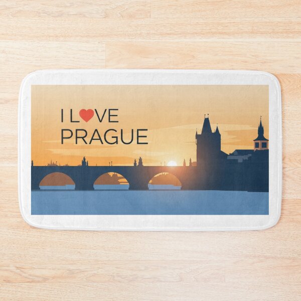 Item preview, I LOVE PRAGUE Design designed and sold by VerizalShop.