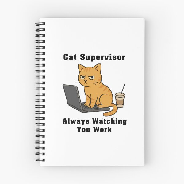 Item preview, Cat Supervisor designed and sold by jojokrap-2023.