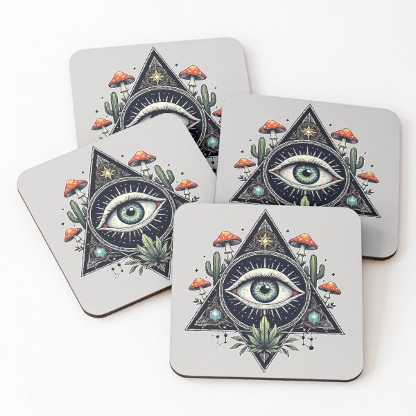 Item preview, Mystic Vision – Psychedelic All Seeing Eye Art designed and sold by VikArtStudio.
