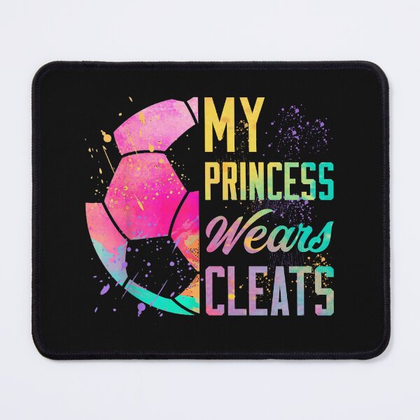 Item preview, My Princess Wears Cleats Soccer Shirt designed and sold by LashondaGreen89.