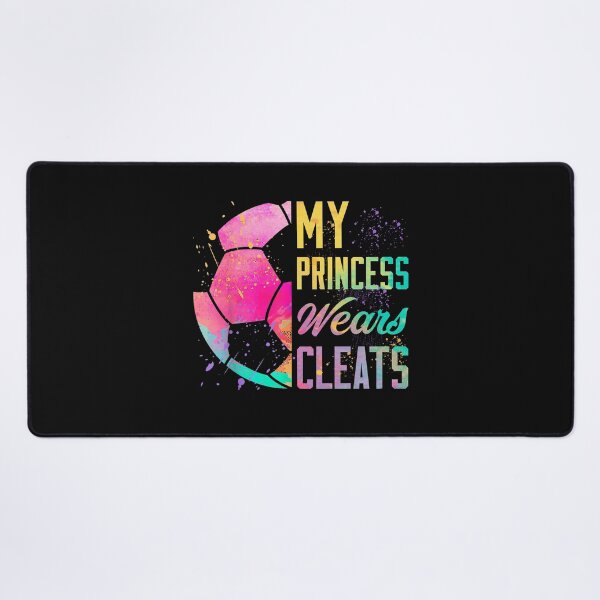 Item preview, My Princess Wears Cleats Soccer Shirt designed and sold by LashondaGreen89.