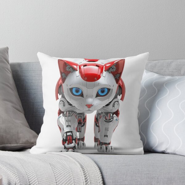 Item preview, Elevate Your Style with Creative ROBOT CAT T-Shirt Designs designed and sold by Bigs Tees.