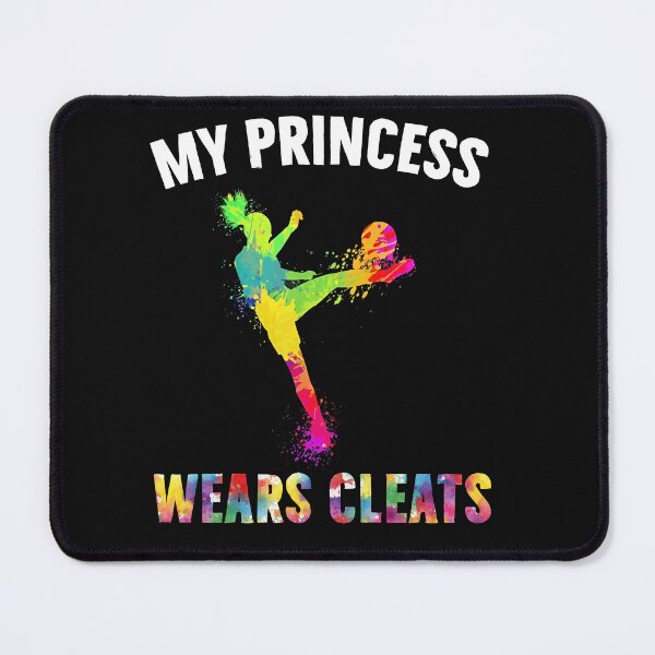 Item preview, Colorful Soccer Girl – My Princess Wears Cleats designed and sold by LashondaGreen89.