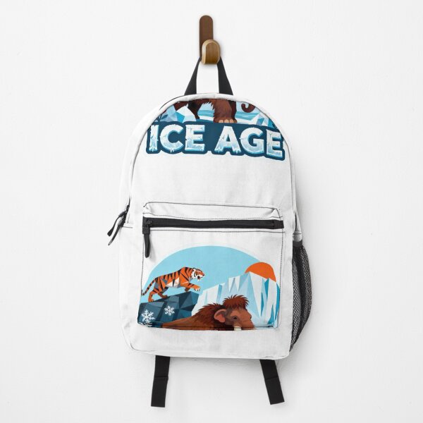 Item preview, Ice Age Adventure: Mammoth & Tiger Winter Art designed and sold by shrouk basha.