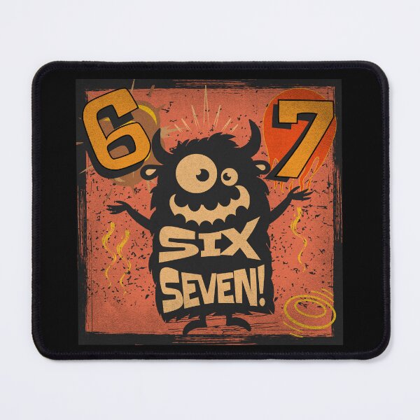 Item preview, Six Seven Kids Brainrot Monster designed and sold by Smagnaferous.