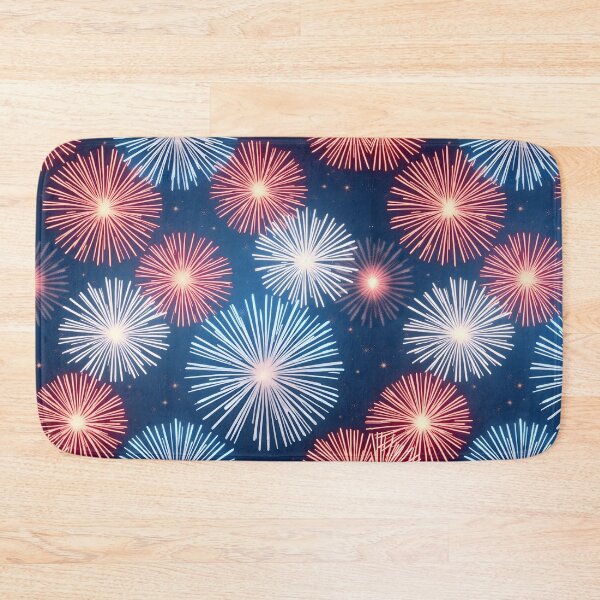 Item preview, Beautiful Colorful  Fireworks Seamless Pattern designed and sold by BDLdesigns.