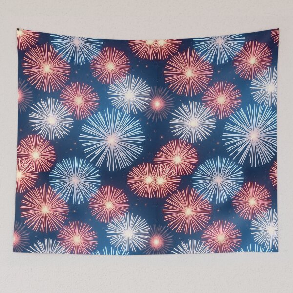 Item preview, Beautiful Colorful  Fireworks Seamless Pattern designed and sold by BDLdesigns.