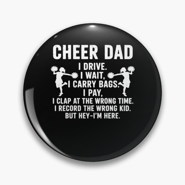 Item preview, Cheer Dad Cheerleading Dad Of A Cheerleader Father designed and sold by FranzFriesen.