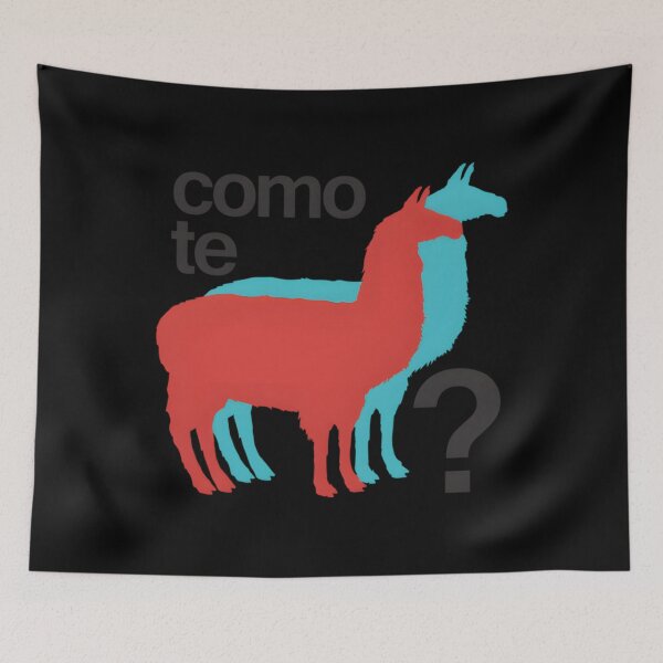 Item preview, Como Te Llamas designed and sold by GeraldineRu.