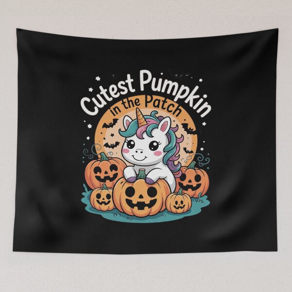 Item preview, Cutest Pumpkin In The Patch Unicorn witch Halloween kawaii1  designed and sold by NeomiStoreSS.