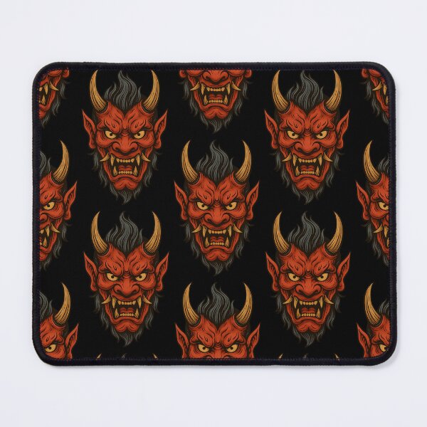 Item preview, Japanese style demon head  designed and sold by GNRWorks.