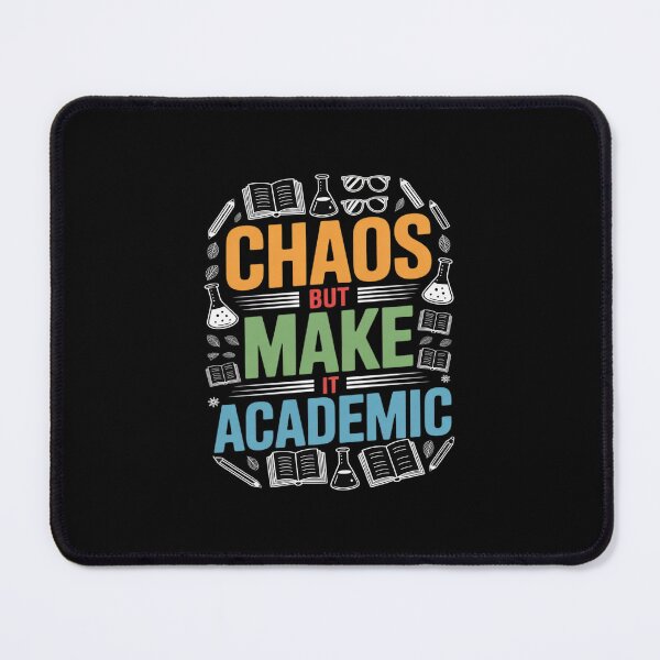 Item preview, Chaos But Make It Academic Funny Teacher Back To School designed and sold by Idarmotar.