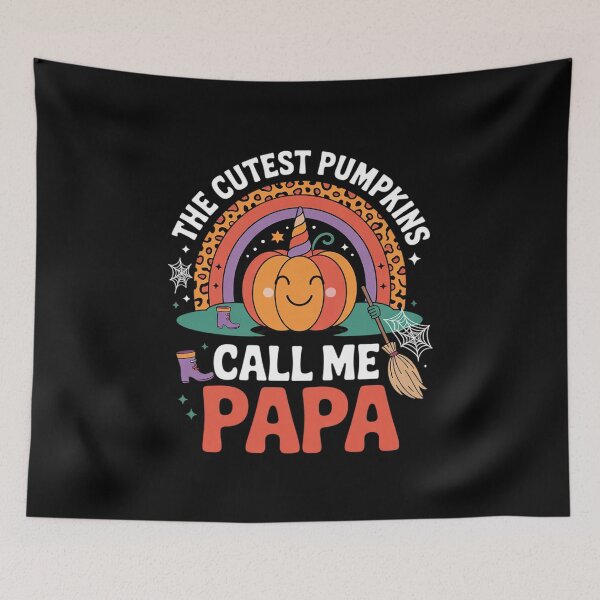 Item preview, Cutest Pumpkins Call Me Papa Halloween Unicorn Pumpkin  designed and sold by NeomiStoreSS.