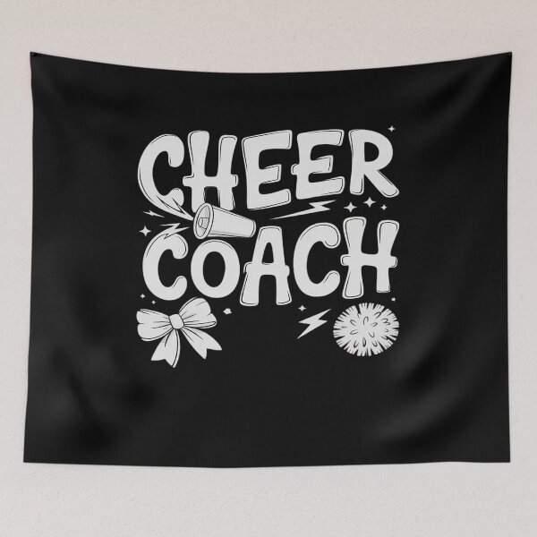 Item preview, Cheer Coach Cheerleading Coach designed and sold by FranzFriesen.