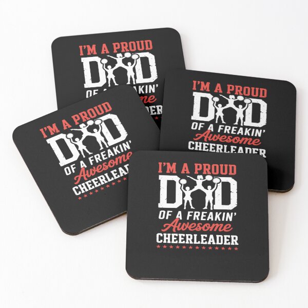 Item preview, Cheer Cheerleading Dad Father I'M A Proud Dad Of A Freakin' designed and sold by DrewLeuschke.