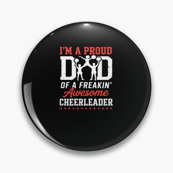 Item preview, Cheer Cheerleading Dad Father I'M A Proud Dad Of A Freakin' designed and sold by DrewLeuschke.