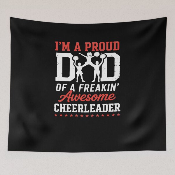 Item preview, Cheer Cheerleading Dad Father I'M A Proud Dad Of A Freakin' designed and sold by DrewLeuschke.