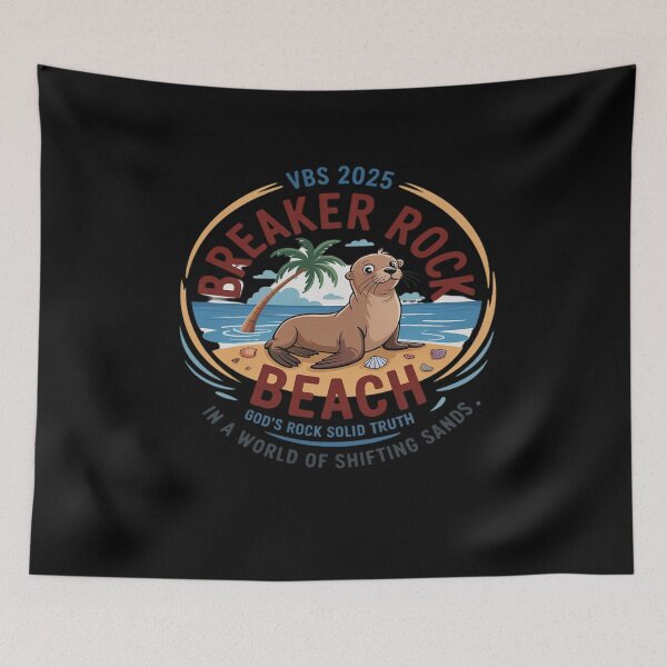 Item preview, Breaker Rock Beach Christian God's Rock-Solid Truth VBS 2025 designed and sold by marcusry.