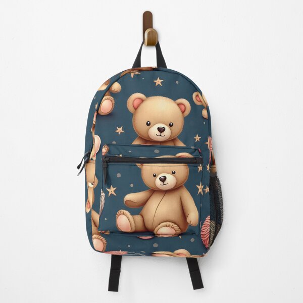 Item preview, Teddy Bears Blue Seamless Patterns designed and sold by BDLdesigns.