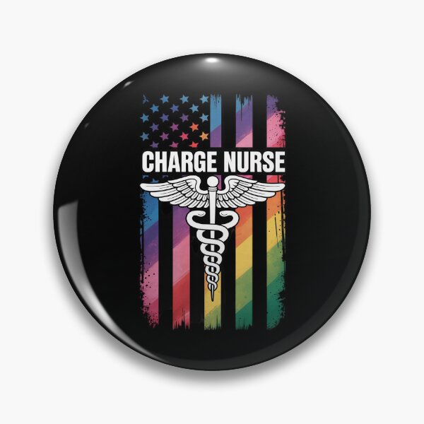Item preview, Charge Nurse US Flag Charge Nursing designed and sold by Idarmotar.