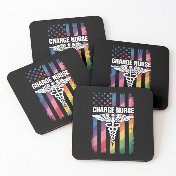 Item preview, Charge Nurse US Flag Charge Nursing designed and sold by Idarmotar.
