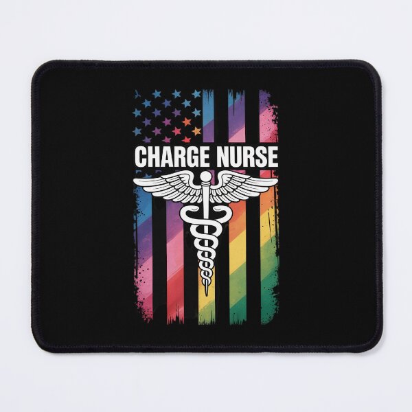 Item preview, Charge Nurse US Flag Charge Nursing designed and sold by Idarmotar.
