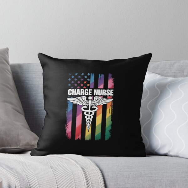 Item preview, Charge Nurse US Flag Charge Nursing designed and sold by Idarmotar.
