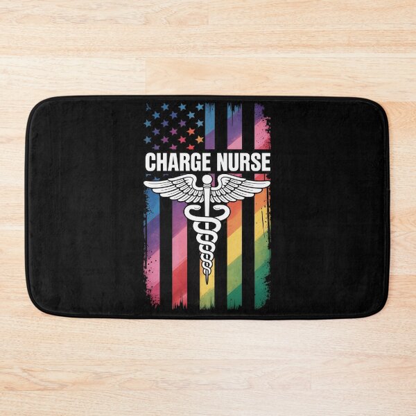 Item preview, Charge Nurse US Flag Charge Nursing designed and sold by Idarmotar.