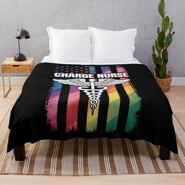 Item preview, Charge Nurse US Flag Charge Nursing designed and sold by Idarmotar.