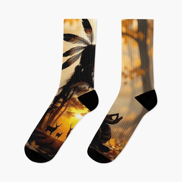 Item preview, Spirit of the Forest – Autumn Tribal Art by VektorVibe designed and sold by VektorVibe.