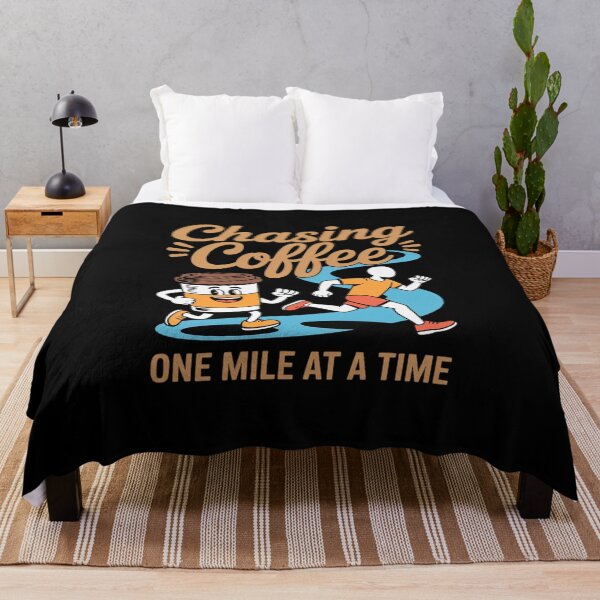 Item preview, Chasing Coffee One Mile At A Time designed and sold by Idarmotar.