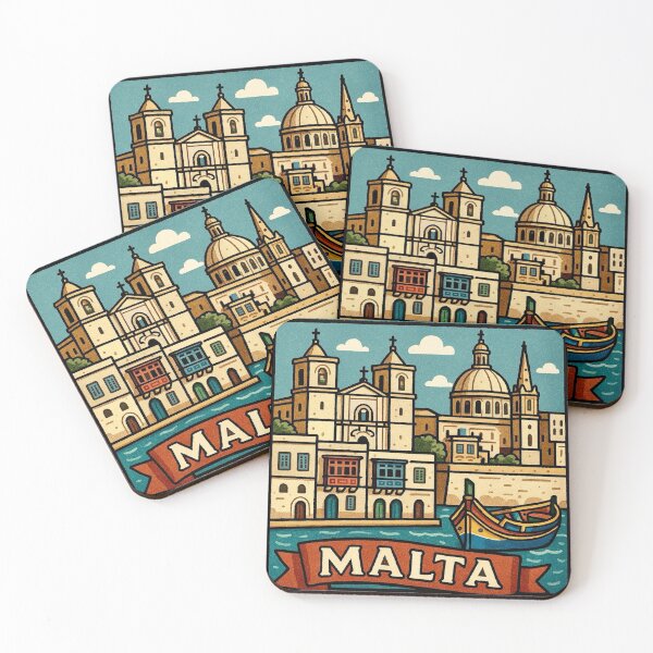 Item preview, Malta Mediterranean Charm designed and sold by Myra365Art.