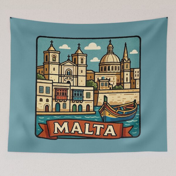 Item preview, Malta Mediterranean Charm designed and sold by Myra365Art.