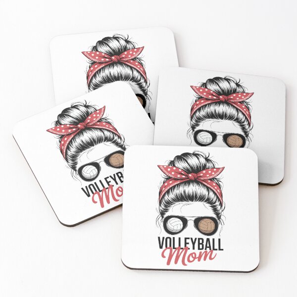 Item preview, Volleyball Mom Bleached Messy Bun Mothers Day Volleyball designed and sold by VENOM0RIOT.