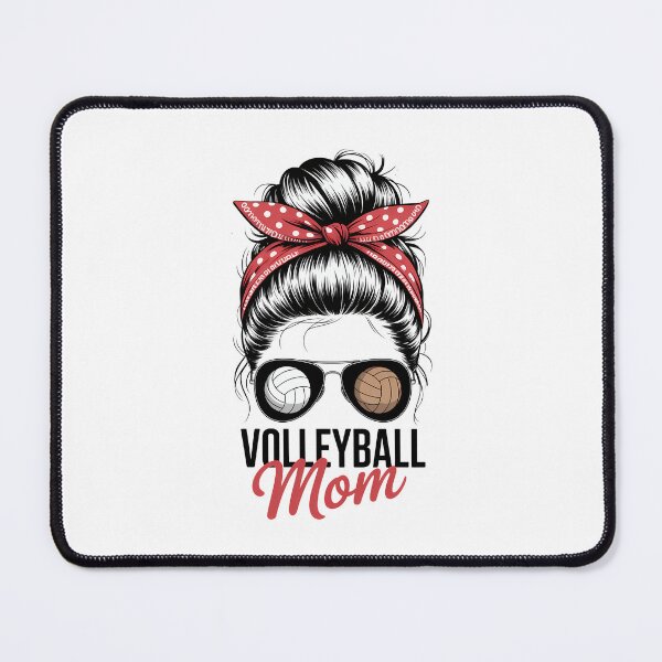 Item preview, Volleyball Mom Bleached Messy Bun Mothers Day Volleyball designed and sold by VENOM0RIOT.