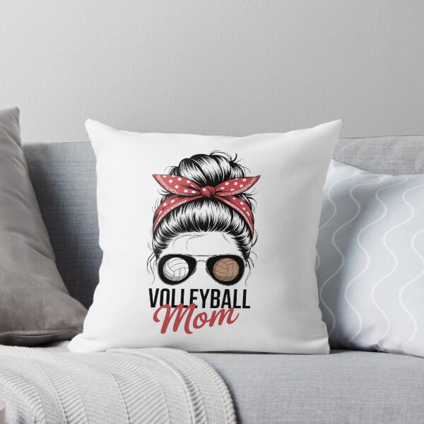 Item preview, Volleyball Mom Bleached Messy Bun Mothers Day Volleyball designed and sold by VENOM0RIOT.