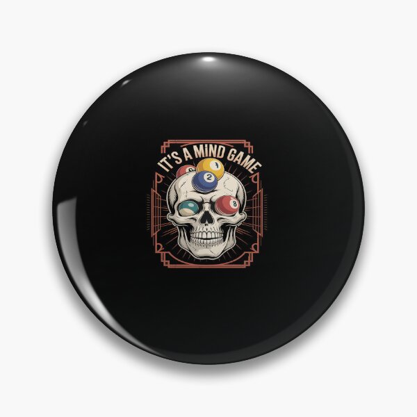 Artikelvorschau, Billard-Totenkopf-Poolkugeln – ein Gedankenspiel entworfen und verkauft von MinaReinger.
