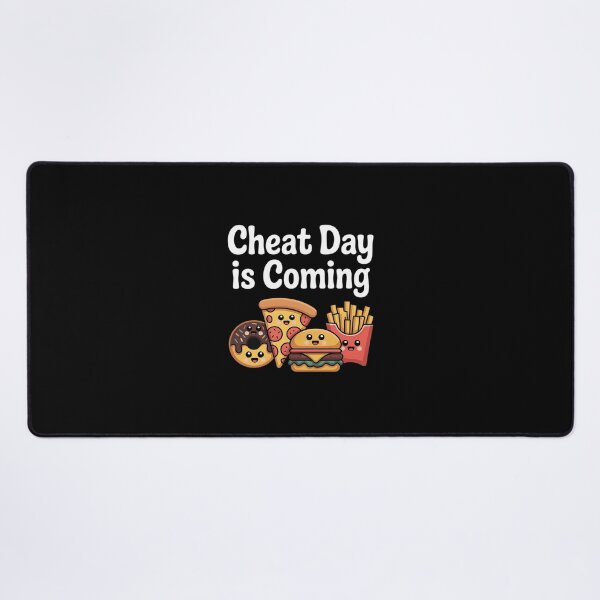 Item preview, Cheat Day is Coming – Funny Pizza, Donut, Fries, Burger designed and sold by Idarmotar.