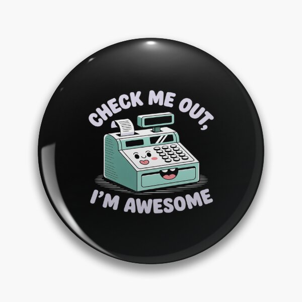 Item preview, Check Me Out At Awesome Cash Register designed and sold by Idarmotar.