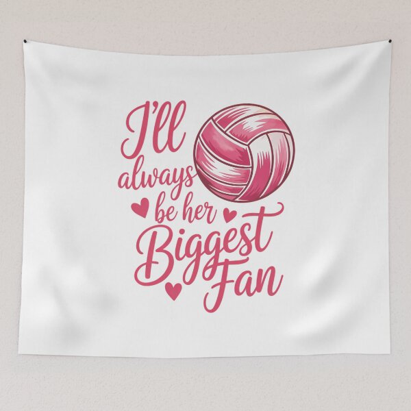 Item preview, Volleyball Mom Her Biggest Fan Volleyball Daughter designed and sold by VENOM0RIOT.