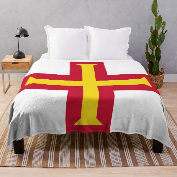 Item preview, Guernsey flag designed and sold by rheyes.