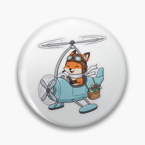 Item preview, Fox Aviator: The Little Pilot's Flower Delivery Flight designed and sold by XM STOREZ .