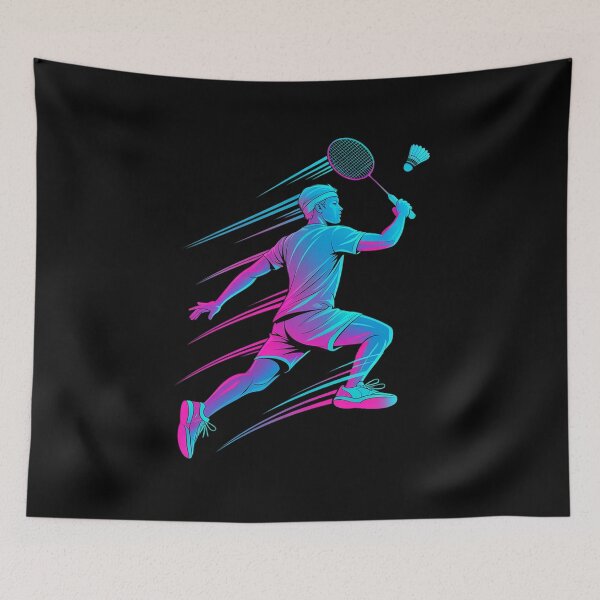 Item preview, Badminton Player 2 designed and sold by marcusry.