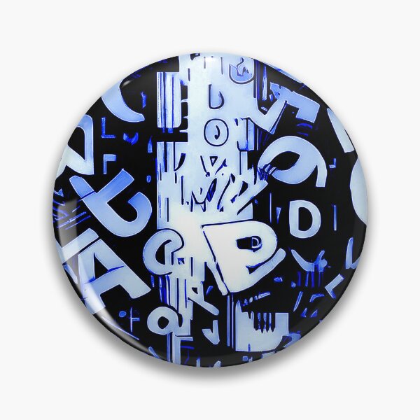 Item preview, Glitch Multiletter Art designed and sold by CharlottePlaceArt.