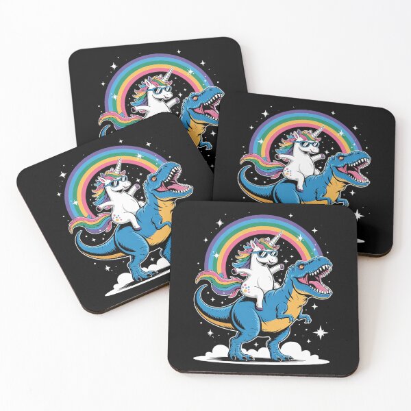 Item preview, Dabbing Unicorn Dinosaur Boys Girls Rainbow Galaxy  designed and sold by NeomiStoreSS.
