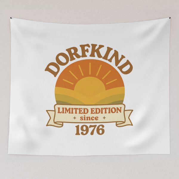 Item preview, Village Child – Limited Edition Since 1976 | Retro Sunrise Design designed and sold by Bernd Friese.
