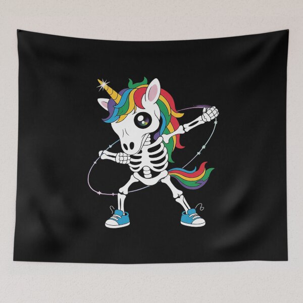 Item preview, Dabbing Unicorn Skeleton Halloween Girls Boys Women Dab  designed and sold by NeomiStoreSS.