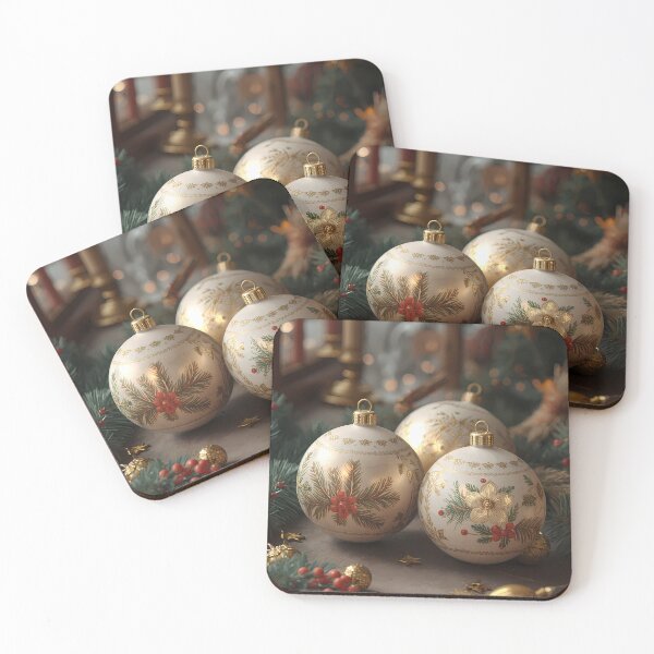 Item preview, Vintage Christmas Ornaments designed and sold by HikariMoments.