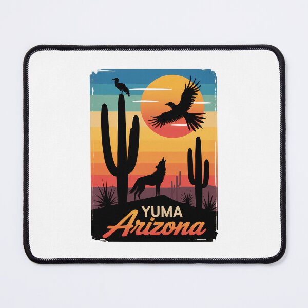 Item preview, Yuma Arizona Coyote Sunset AZ Desert designed and sold by VENOM0RIOT.