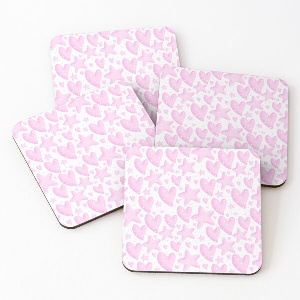 Item preview, heart star valentines seamless pattern  designed and sold by KJackArtwork.
